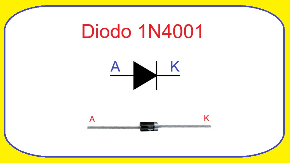 1N4001 - Diodo Rectificador