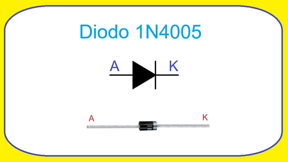 1N4005 - Diodo Rectificador