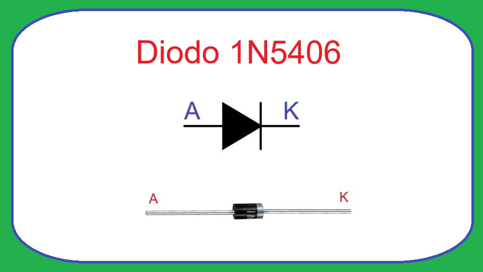 1N5406 - Diodo Rectificador