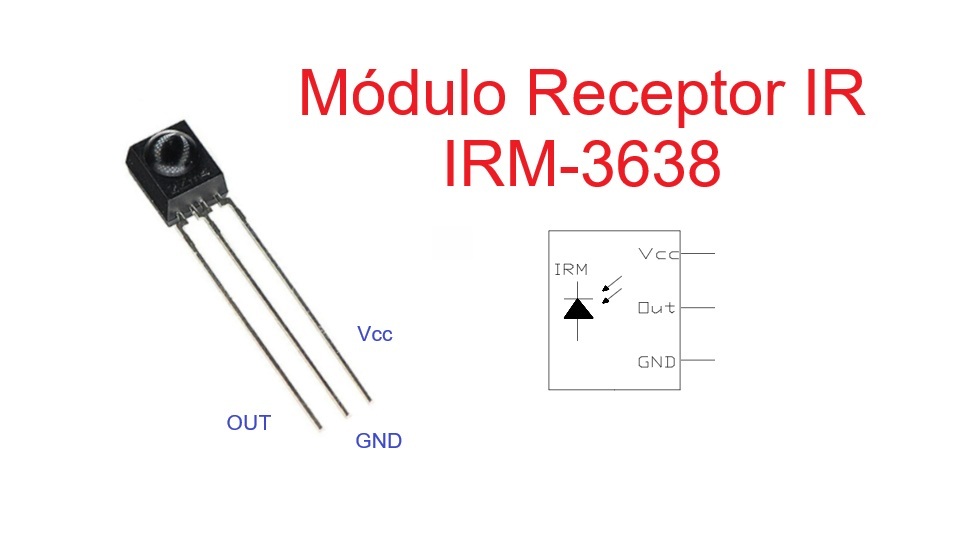 Módulo Receptor IR IRM-3638