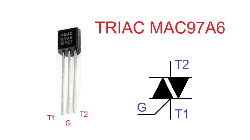 TRIAC MAC97A6