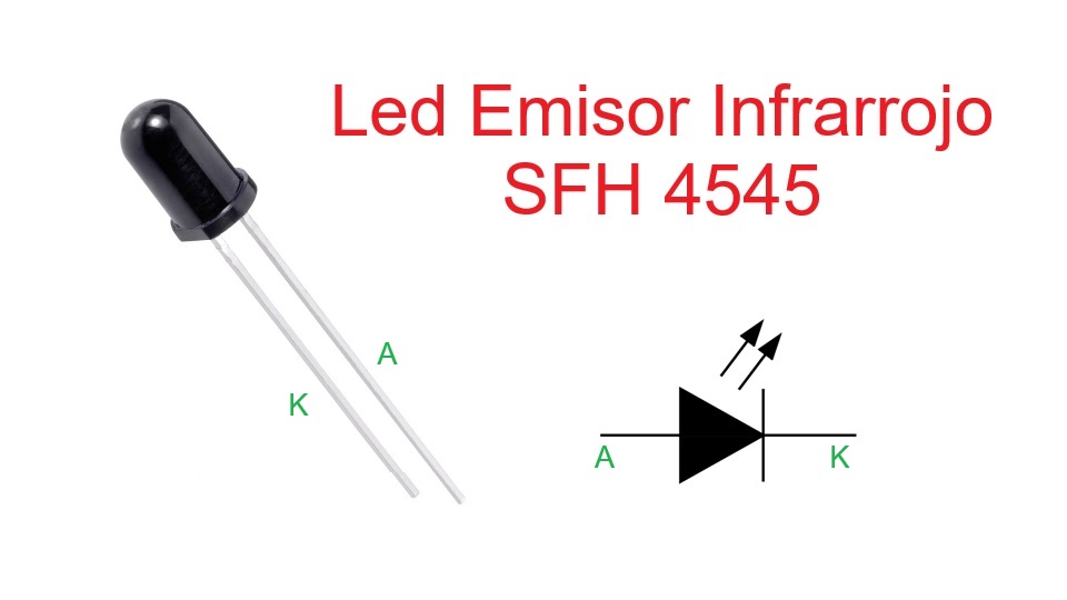 Led Emisor Infrarrojo SFH 4545