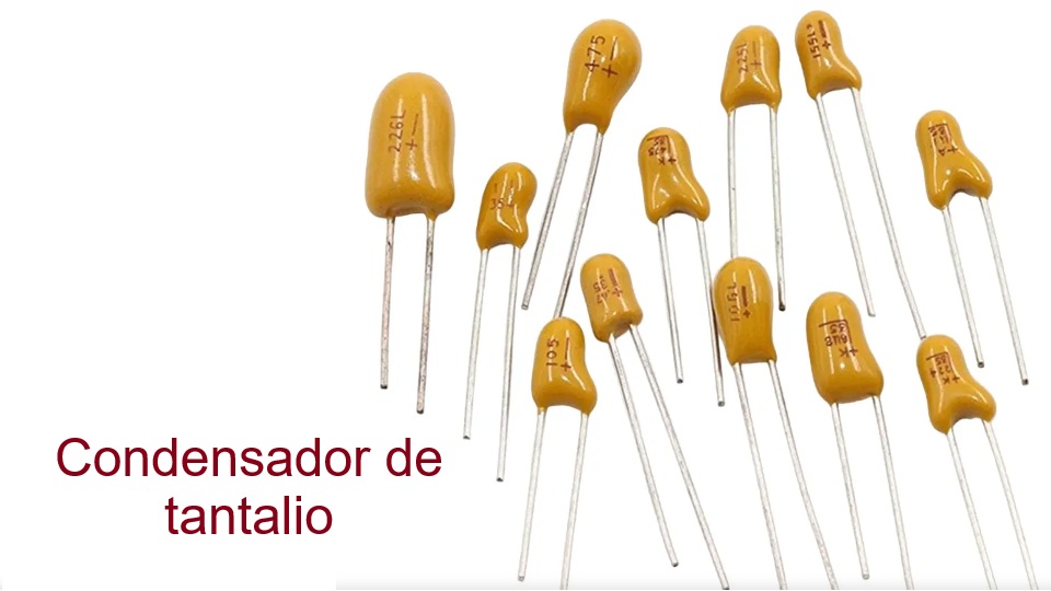 Condensador de tantalio