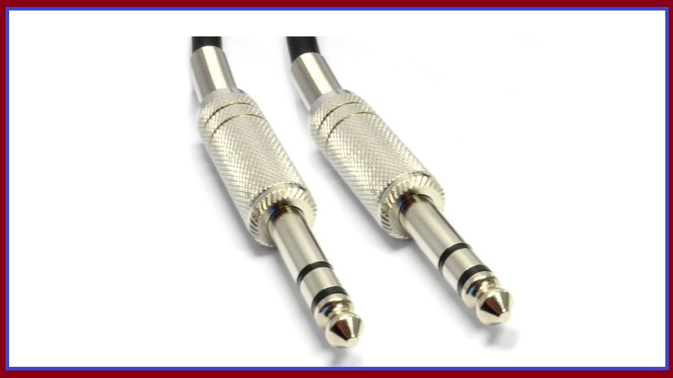 Conector JACK 6.3mm TRS